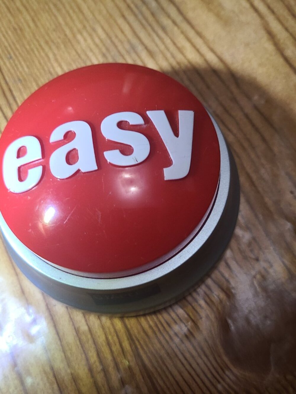 Staples "Easy" button (AS IS) - Picture 2 of 4